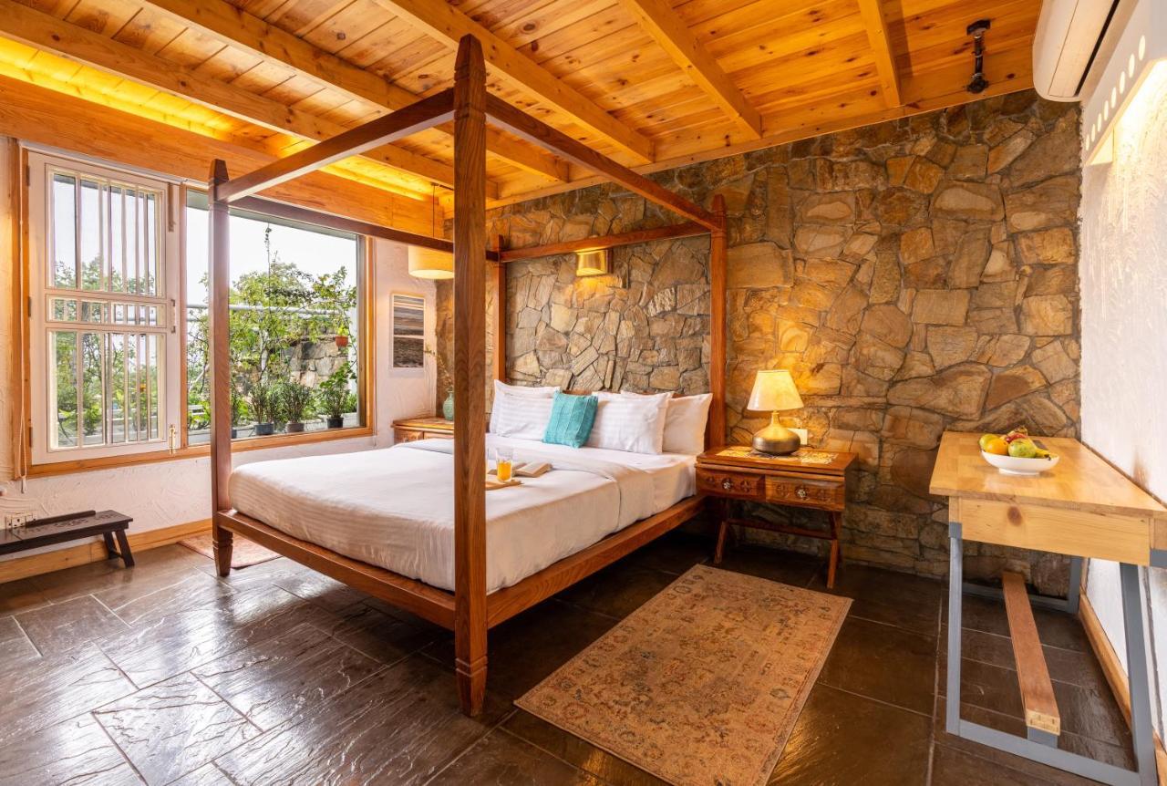 Saffronstays Hydrangea Hill, Mukteshwar Kāthgodām Exterior foto
